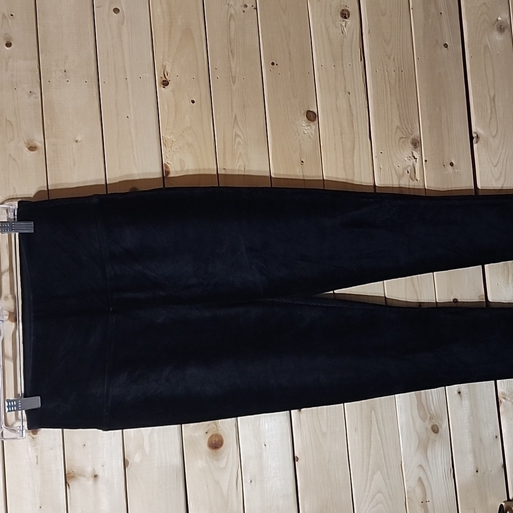 Tribal Jeans Ribbed Cord  Leggings Size Small Petite Black
